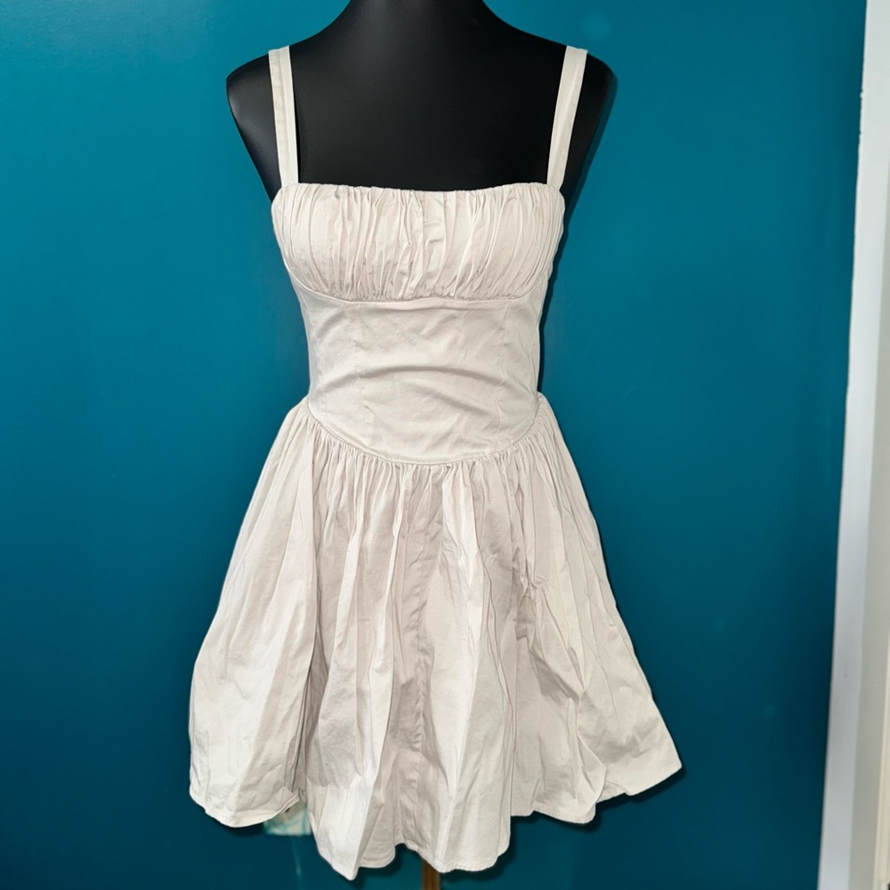 Zara Cream Mini Dress